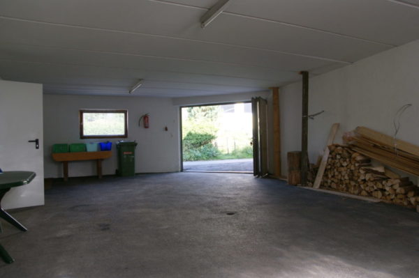 Garage of the holiday house