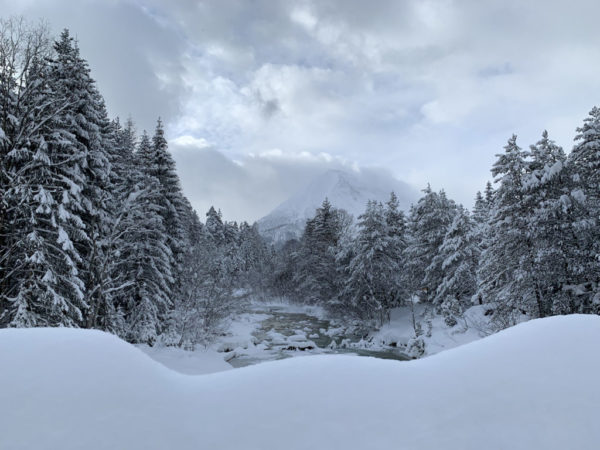 Winter landscape in Tirol Austria
